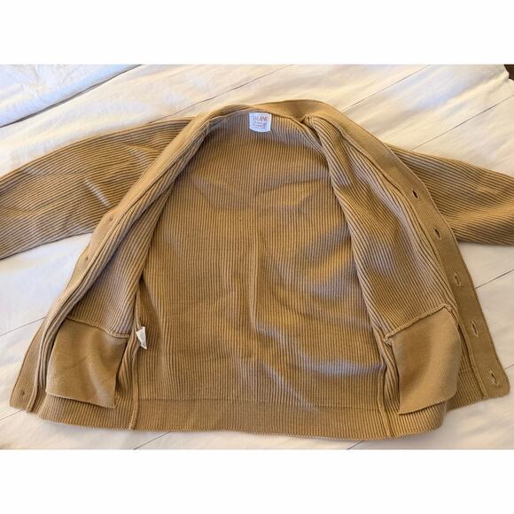 Vintage Thane Cardigan Sweater Men’s Medium Women’s Large Grandpa Chunky Knit - Picture 3 of 6